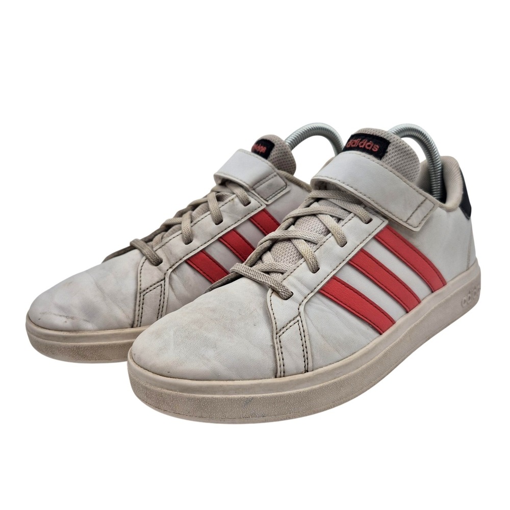 Adidas Shoes Mens Size 6 White Red IG4840 Sneakers Athletic Casual Lace Up 2023